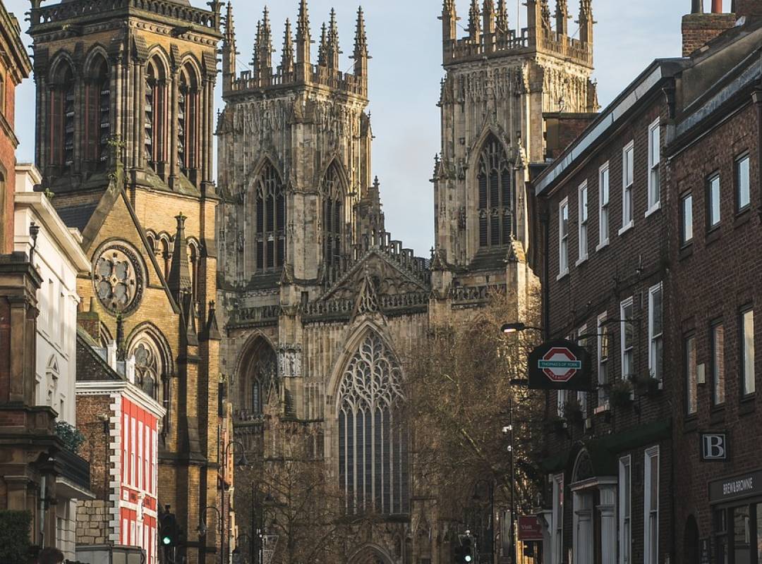 york minster, road, town